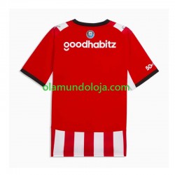Camisola PSV Eindhoven Homem Equipamento Primeiro 2026-2027 Manga Curta